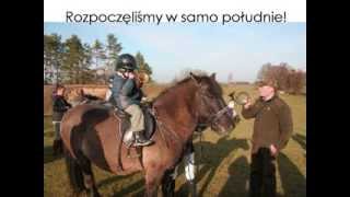preview picture of video 'Jeździecki Hubertus na Majdanie'
