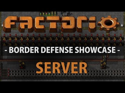 Factorio Border Defense Showcase