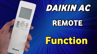 Daikin ac remote control | Daikin ac