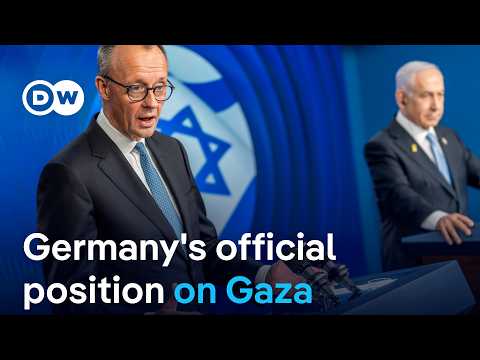 德國總理梅爾茲於耶路撒冷會晤以色列總理納坦雅胡 | DW 新聞 (German Chancellor Merz meets Israeli PM Netanyahu in Jerusalem | DW News)