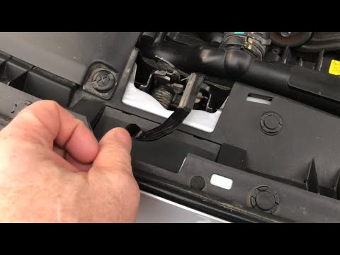 “fixing” a HOOD RELEASE that won’t stay down