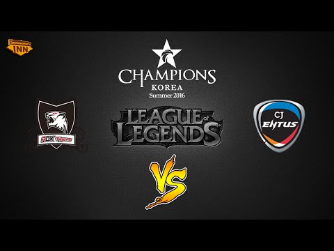 ROX Tigers vs. CJ Entus | LCK Summer Split 2016 | W4D3 Game 2