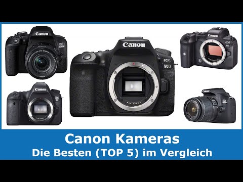 Die besten Canon Kameras (TOP 5) 🥇 Testsieger im Vergleich (gut und günstig)
