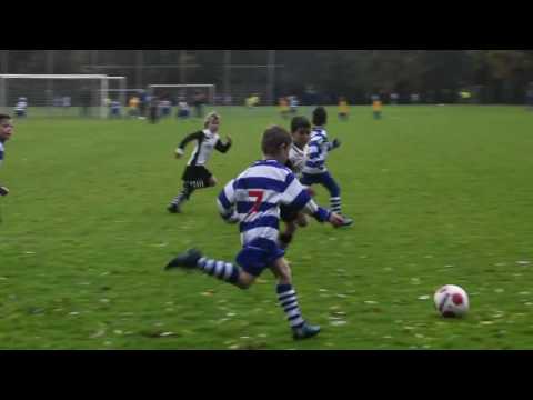 OLIVEO JO9-2 - VUC JO9-1 onder 9 voetbal wedstrijd Pijnacker