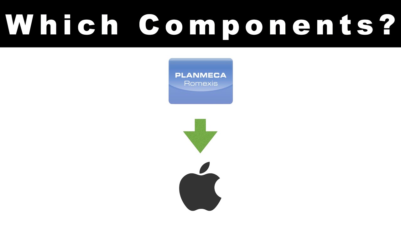 Romexis Components Breakdown Mac