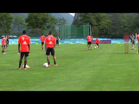 Robben, Alaba, Mandzukic und Co. beim Passtraining