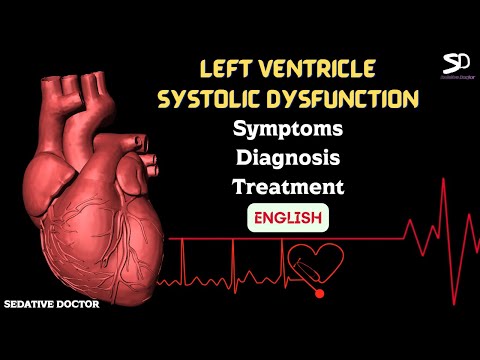 Left Ventricle Systolic Dysfunction - English | Cause Symptoms Treatment | Sedative Doctor