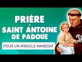 Puissante PRIÈRE à SAINT ANTOINE De PADOUE Pour Un Miracle Immédiat