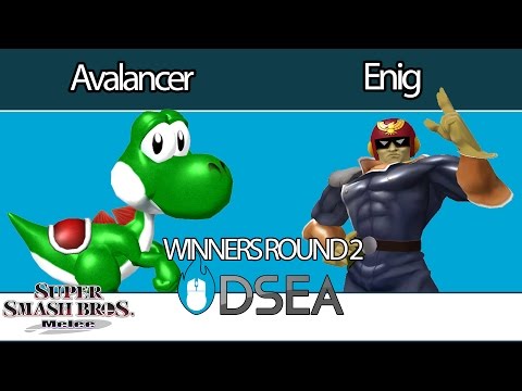 DSEAspring | Avalancer (Yoshi) vs Enig (Cpt. Falcon, Jigglypuff) | Winners Round 2