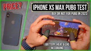 iPhone XS MAX PUBG Test🔥 | Heat & lag | Battery | Recording | Buy Or notFor PUBG?