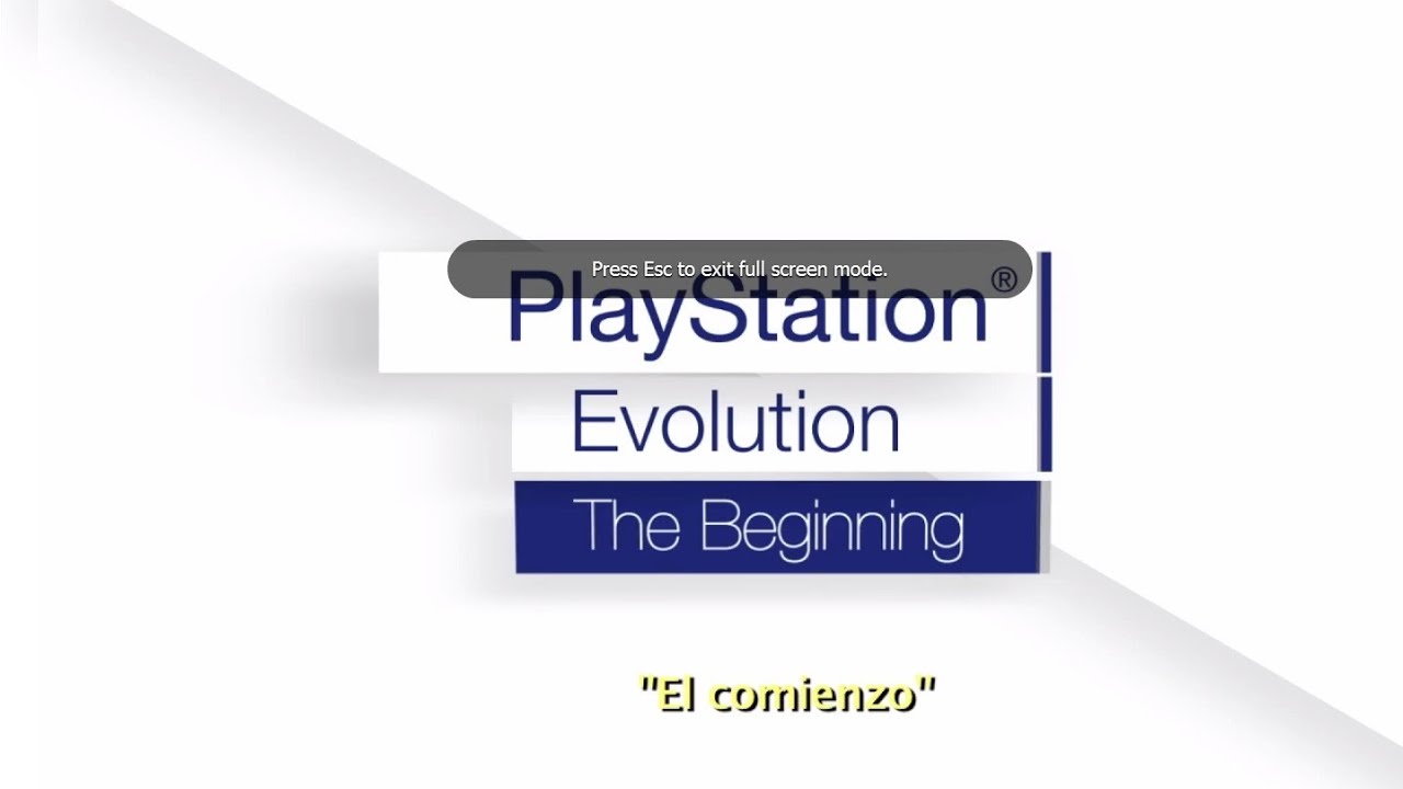 La evolución de PlayStation: El principio