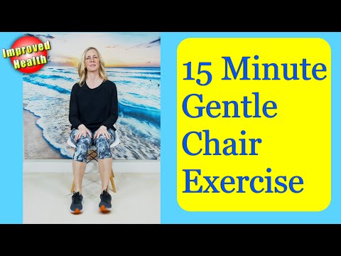 15 minutes Gentle Chair Exercises for Seniors | No Equipment