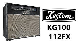 Video thumbnail for Kustom KG100FX112 - combo gitarowe - głośnik 12 cali - do domu i na próby - FILMIKI O GITARACH by ksantyp77