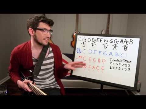 Tarantula Bass Exercise – Diatonic Arpeggios Up and Down the Neck