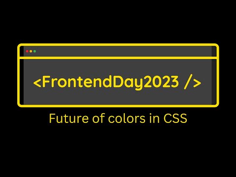 #AdevintaSpainFrontEndDay2023 ⎸ Future of colors in CSS  ⎸ Andrey Sitnik