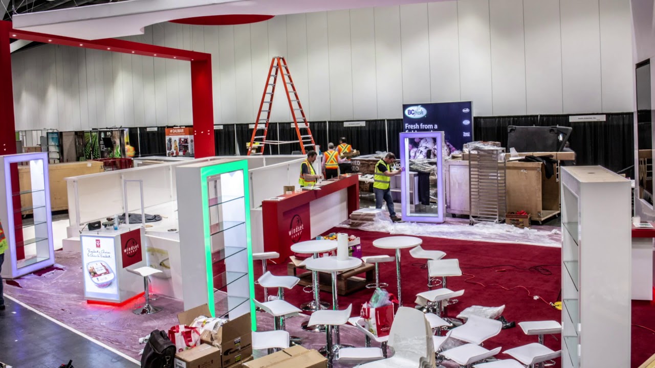 Windset Booth Production Timelapse at CPMA Vancouver