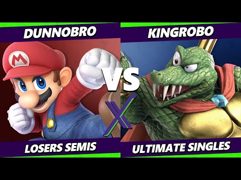 S@X 583 LOSERS SEMIS - Dunnobro (Mario) Vs. KingRoBo (K Rool) Smash Ultimate - SSBU