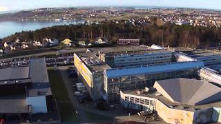 preview picture of video 'Test flight with a drone at Ullandhaug, Stavanger'