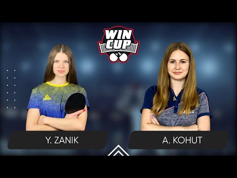 19:45 Yulianna Zanik - Alina Kohut West 4 WIN CUP 02.05.2024 | TABLE TENNIS WINCUP