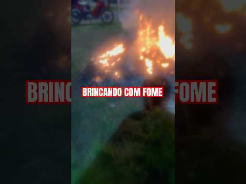 Atravessando o fogo #explore #fogo#fogueira