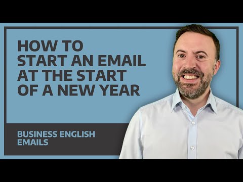 How To Start An Email At The Start Of A New Year