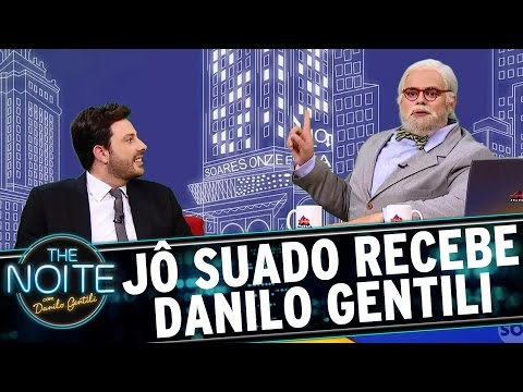Jô Suado entrevista Danilo Gentili | The Noite (09/03/17)