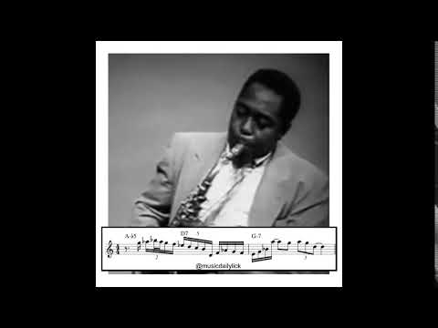 Charlie Parker Minor Lick II - V - I🎷
