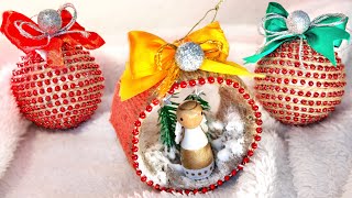 2 DIY Craft Christmas Decorations Ideas at Home 2023-2024 🎄 DIY Christmas Tree Decorations Ideas