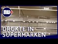 Lege schappen in supermarkten na coronamaatregelen | NU.nl