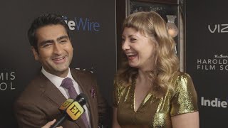 Kumail Nanjiani and Emily V. Gordon's Key to Success in Working Together? No Pants (Exclusive)