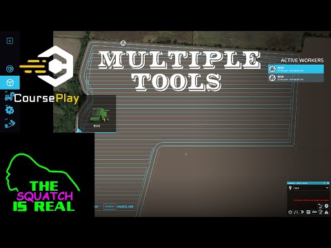 FS22 Courseplay how to use multiple tools on the same course