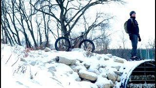 Winter Fat Biking - The World Has Us All Running Around Like Crazy - Life Needs Balance