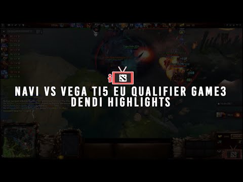 NAVI vs. VEGA EU Qualifier Game3 - Dendi Highlight
