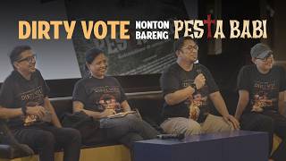 Download lagu Pemeran Dirty Vote Diskusi & Nonton Bareng Film Pesta Babi! mp3