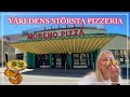 Besöker Världens STÖRSTA Pizzeria