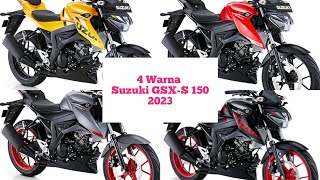 Download lagu 4 Warna Terbaru Suzuki GSX-S 150 2023 mp3
