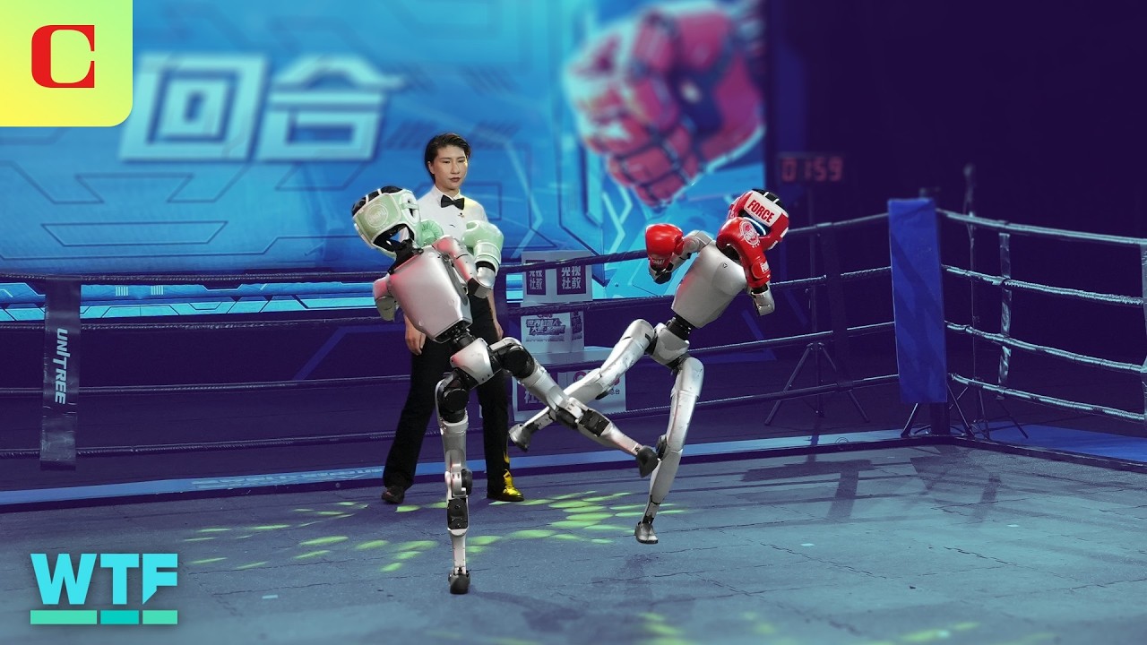 Unitree G1 Humanoid Robot Boxing: All the WILDEST Highlights | What The Future - YouTube