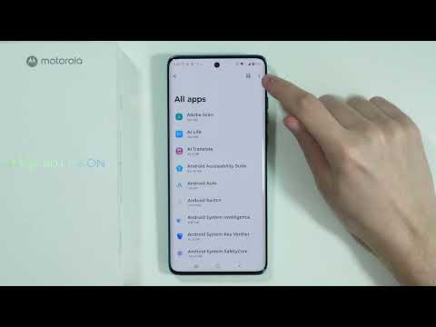 Motorola Edge 60 Fusion: How to Reset App Preferences