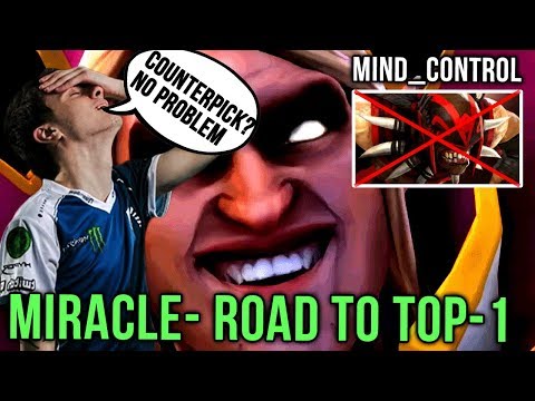 Miracle- Tryhard Mode Road to TOP-1 with Invoker vs Counterpick MinD_ContRoL Bloodseeker - Dota 2