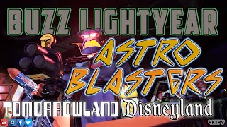 Disneyland - Buzz Lightyear Astro Blasters - Tomorrowland - POV complete ride