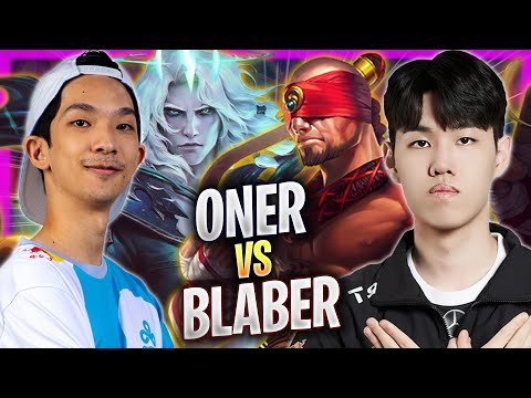 ONER vs BLABER! - T1 Oner Plays Lee Sin JUNGLE vs C9 Blaber Viego! | Bootcamp 2023