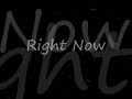 Ryan Star - Right Now Lyrics