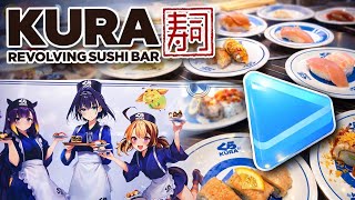 Kura Sushi hololive English Collaboration - PART 1