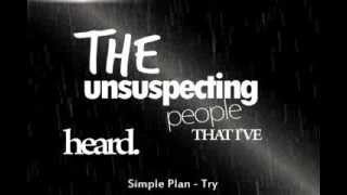 Simple Plan - Try (Lyrics video)