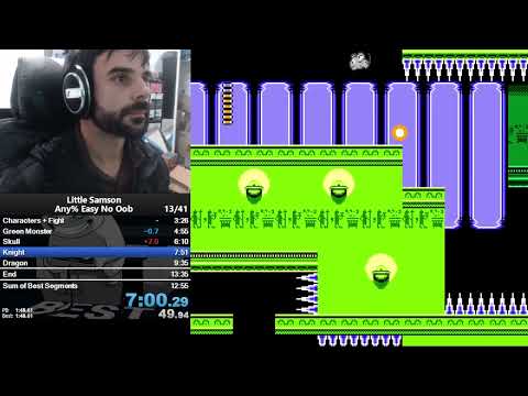 Little Samson any% easy No OoB Pb 13min08s
