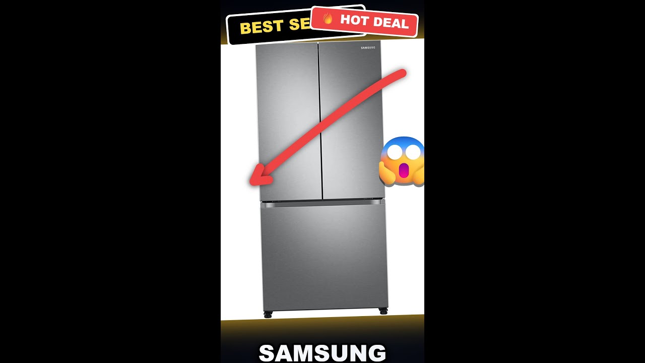 Samsung RF18A5101SR/AA 17.5 cu. ft. Smart Counter Depth 3-Door French Door Refrigerator Review - Must See Features!