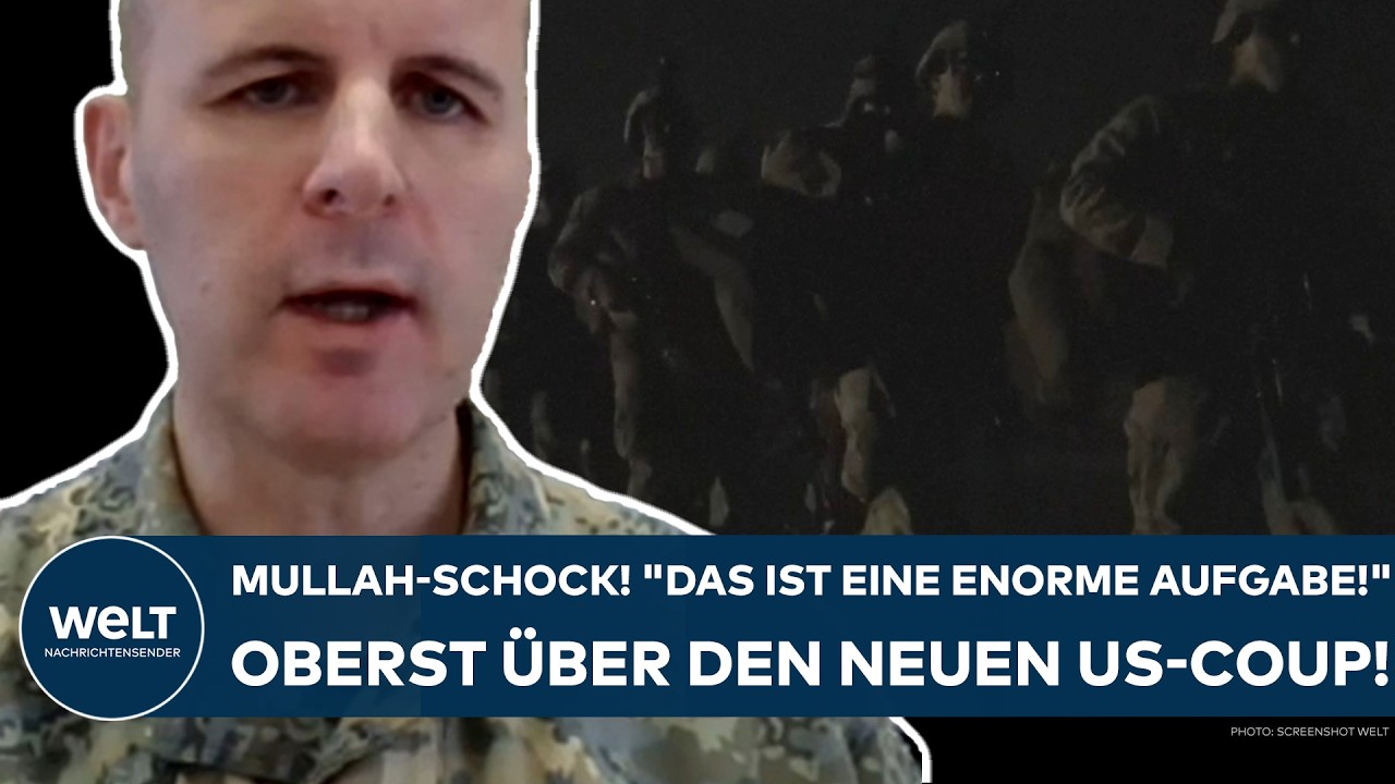 IRAN-KRIEG: Mullah-Schock! "Das ist eine tatsächliche Hochrisiko-Operation!" Oberst über den US-Coup