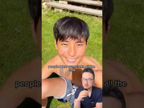 Ancestors didn’t use sunscreen? #dermatologist