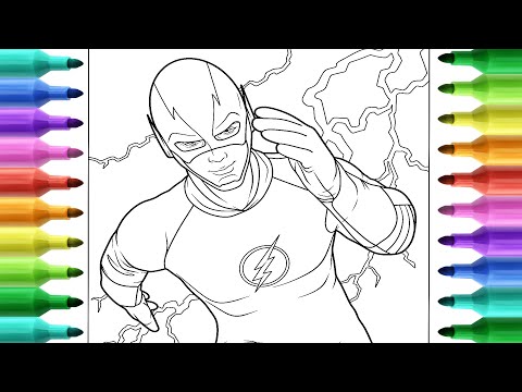 Coloring The Flash ( DC Comics )