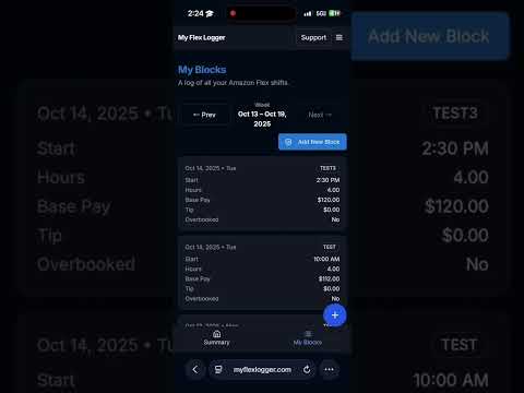 MyFlex Logger Demo Walkthrough Video